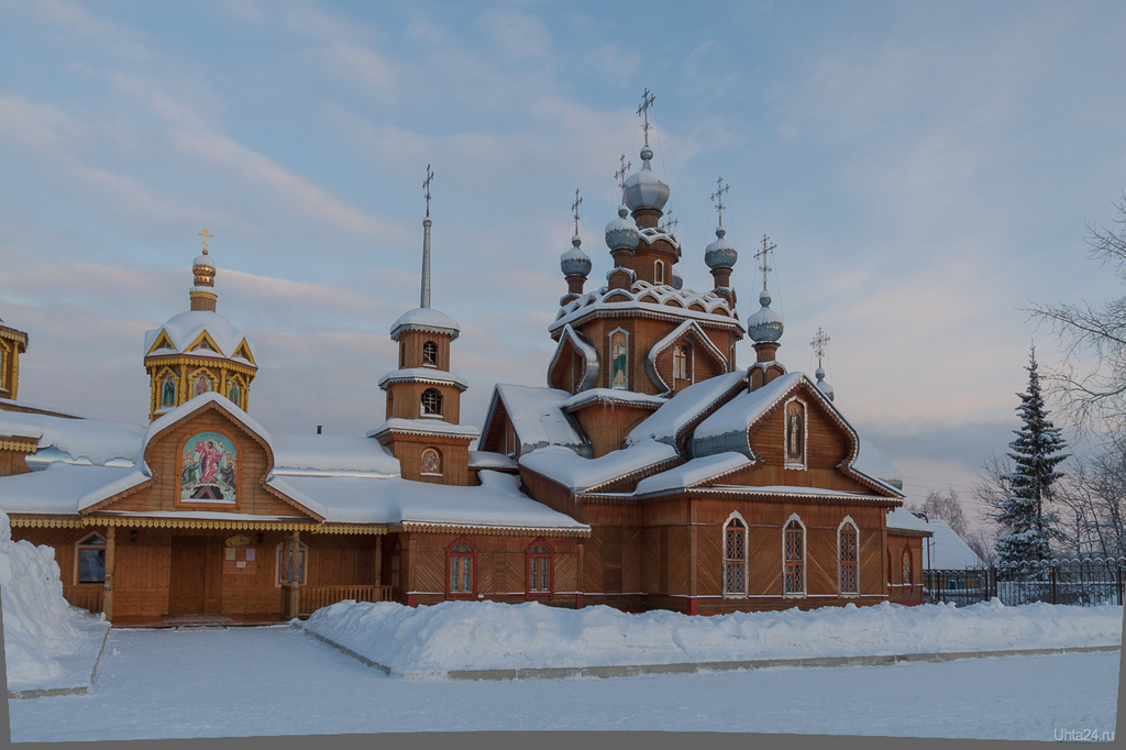 Сосногорск Республика Коми зима