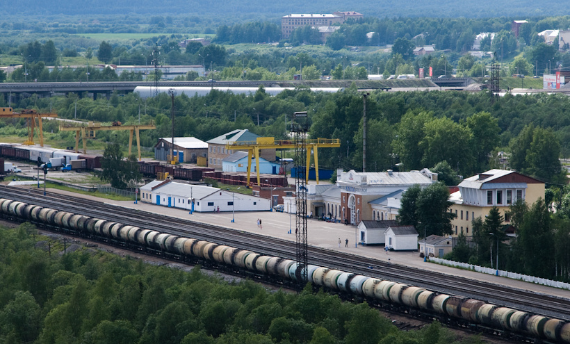 Сосногорск станция вокзал