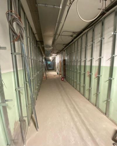 В ухтинской больнице продолжается ремонт 