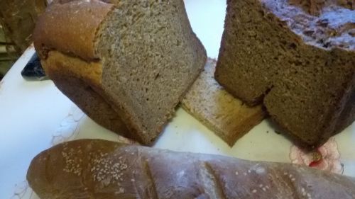 Бородинский хлеб в хлебопечке Кенвуд
